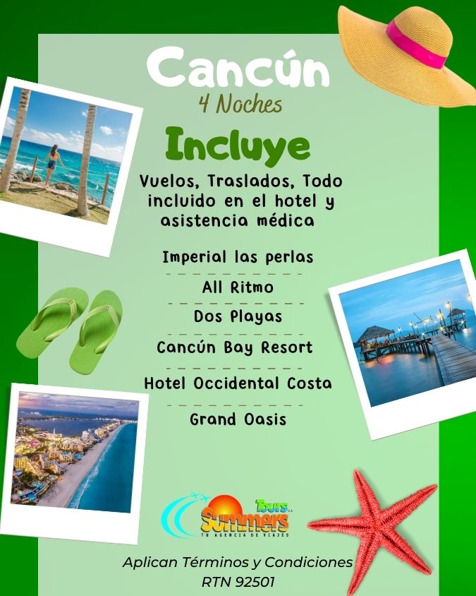 Cancún 4 noches